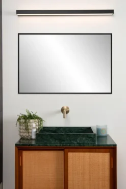 Lucide ALEXA wandlamp badkamer LED 3000K IP44 Zwart