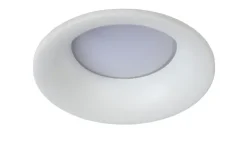 Lucide badkamer inbouwspot Ziva IP44 wit