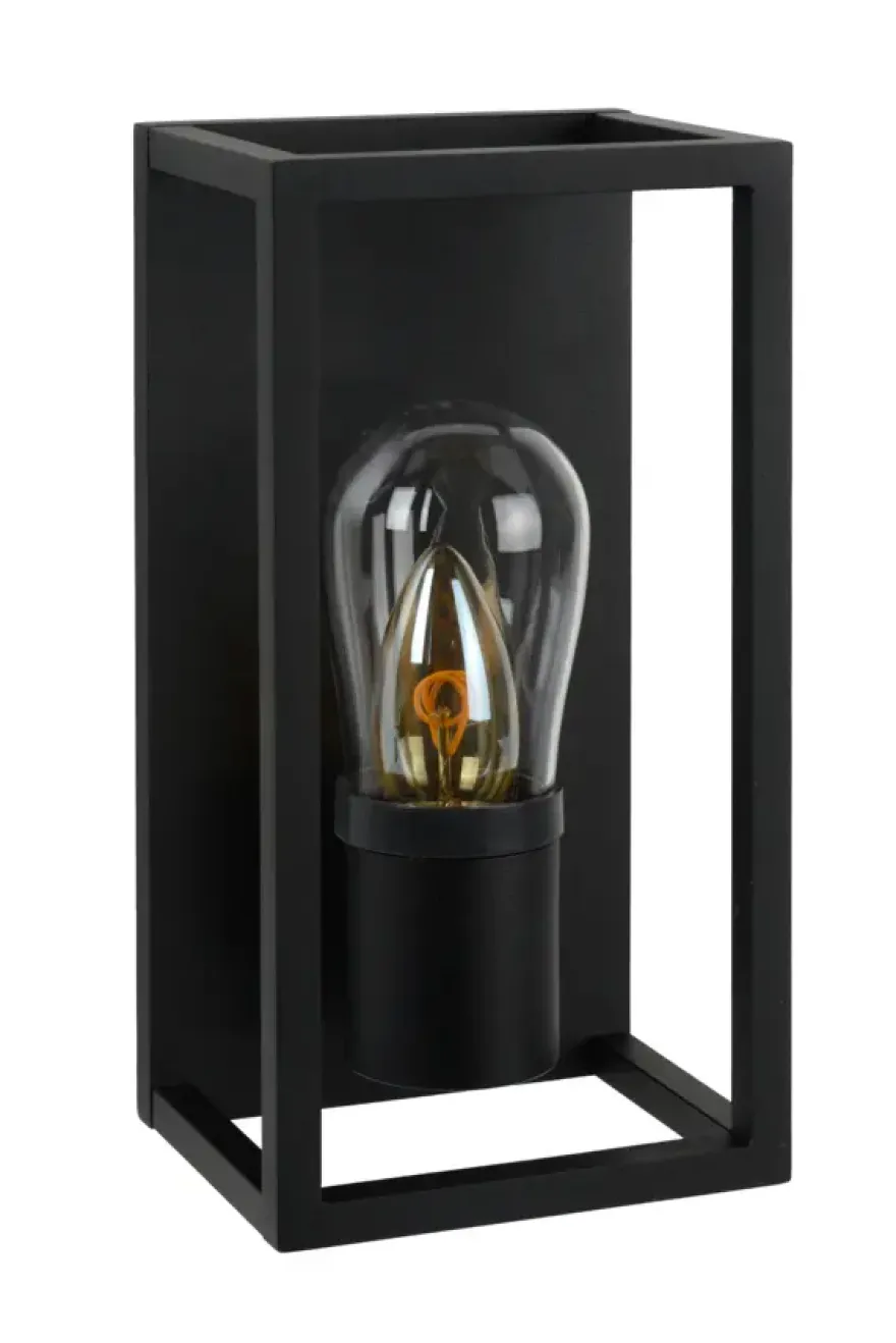 Lucide badkamer wandlamp Carlyn zwart