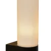 Lucide badkamer wandlamp 1-lichts Jesse IP44 zwart