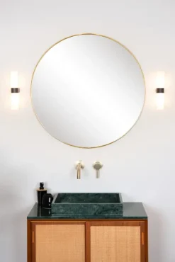 Lucide badkamer wandlamp 2-lichts Jesse IP44 zwart