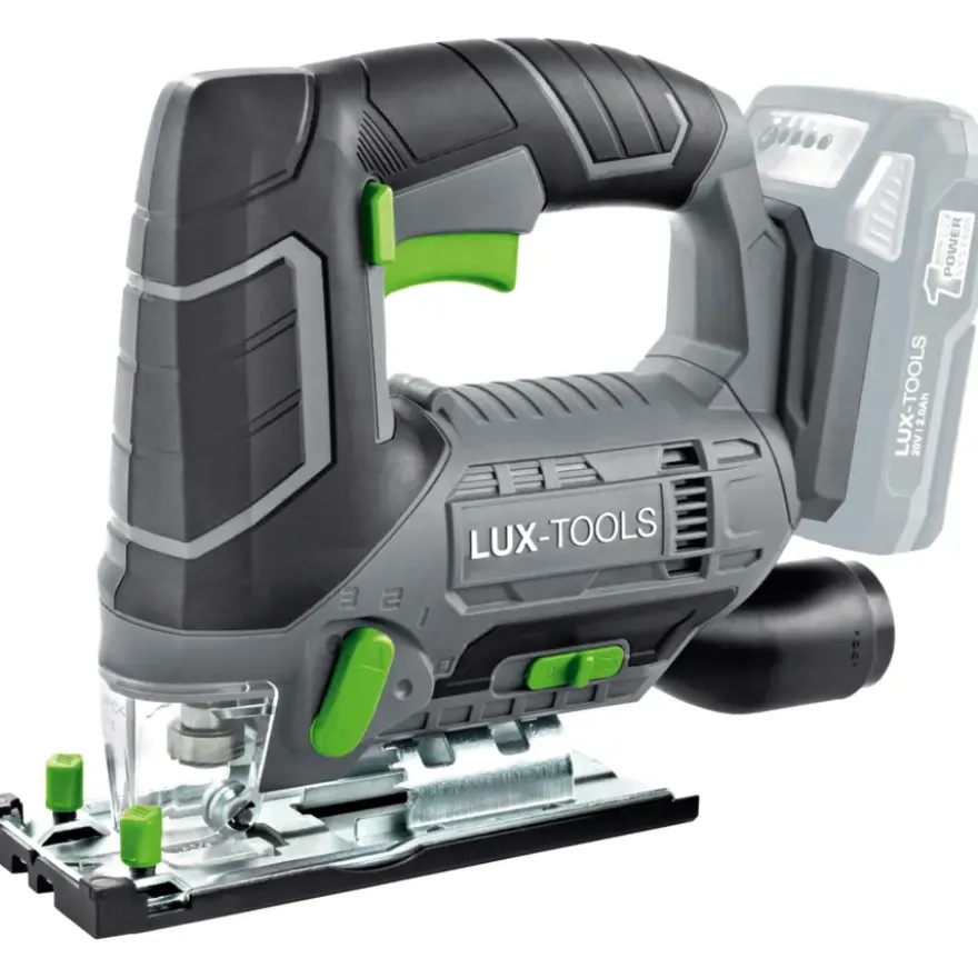 LUX 20V accu decoupeerzaag (zonder accu)