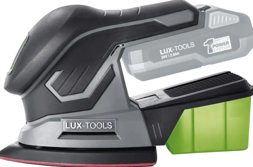 LUX 20V accu handpalmschuurmachine (zonder accu)
