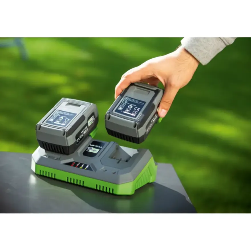 LUX 20V dubbele acculader