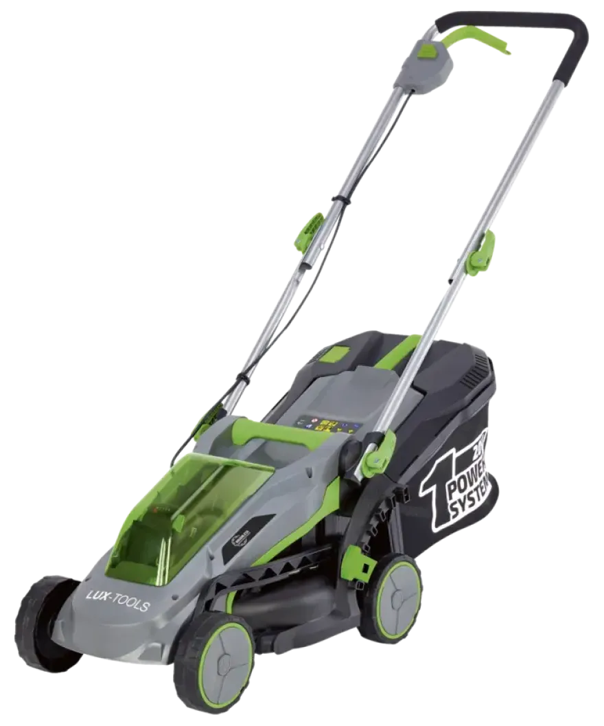 LUX 20V grasmaaier 33cm (incl. 4.0Ah accu + lader)