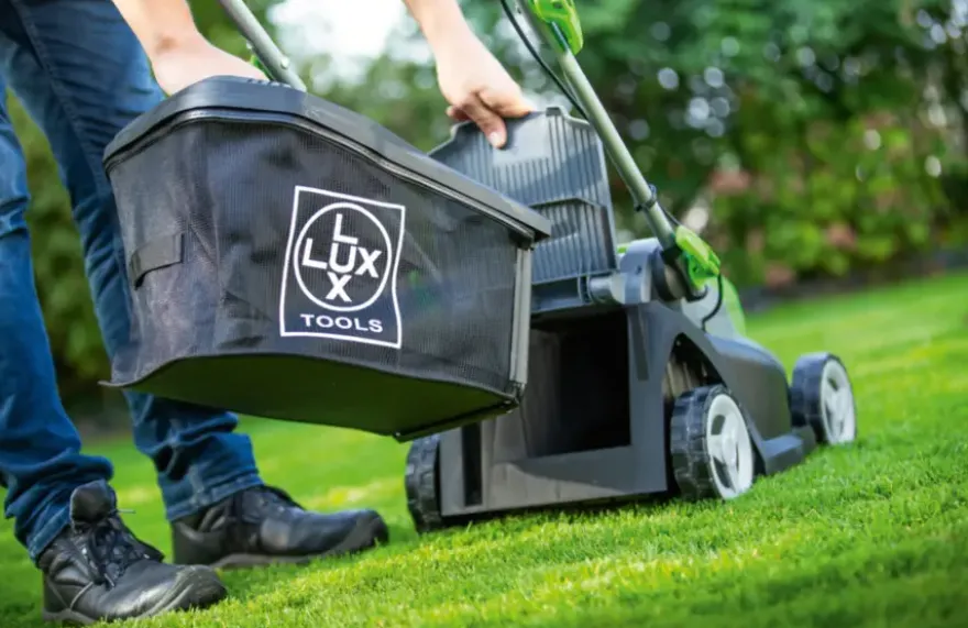 LUX 20V grasmaaier 33cm (incl. 4.0Ah accu + lader)