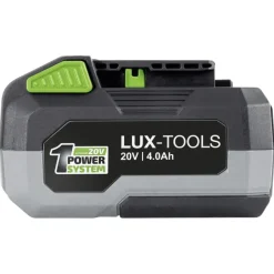 LUX 20V set accu 4,0Ah + lader