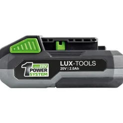 LUX 20V starterset accu 2,0Ah + lader