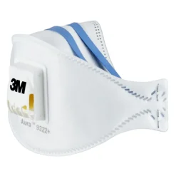 3M fijn stof masker vouwbaar met uitademventiel 9322C2 2 stuks