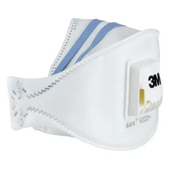 3M fijn stof masker vouwbaar met uitademventiel 9322C2 2 stuks