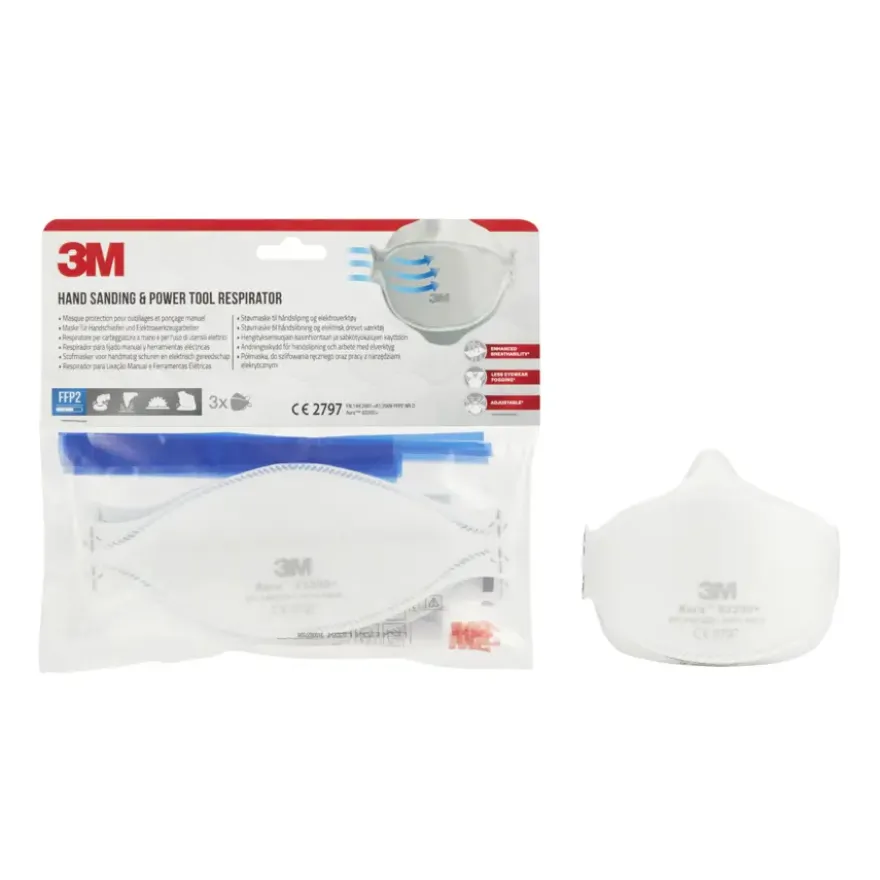 3M stofmasker 9320C3 FFP2 3 stuks