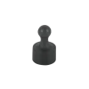 Magneet pion Neodym zwart 12x20mm 4 stuks