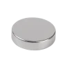 Magneetschijf Neodymium zilver 12x3mm 6 stuks