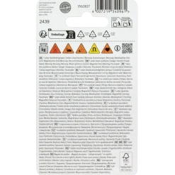 Magneet sleutelhanger Neodymium zilver 20mm 2 stuks