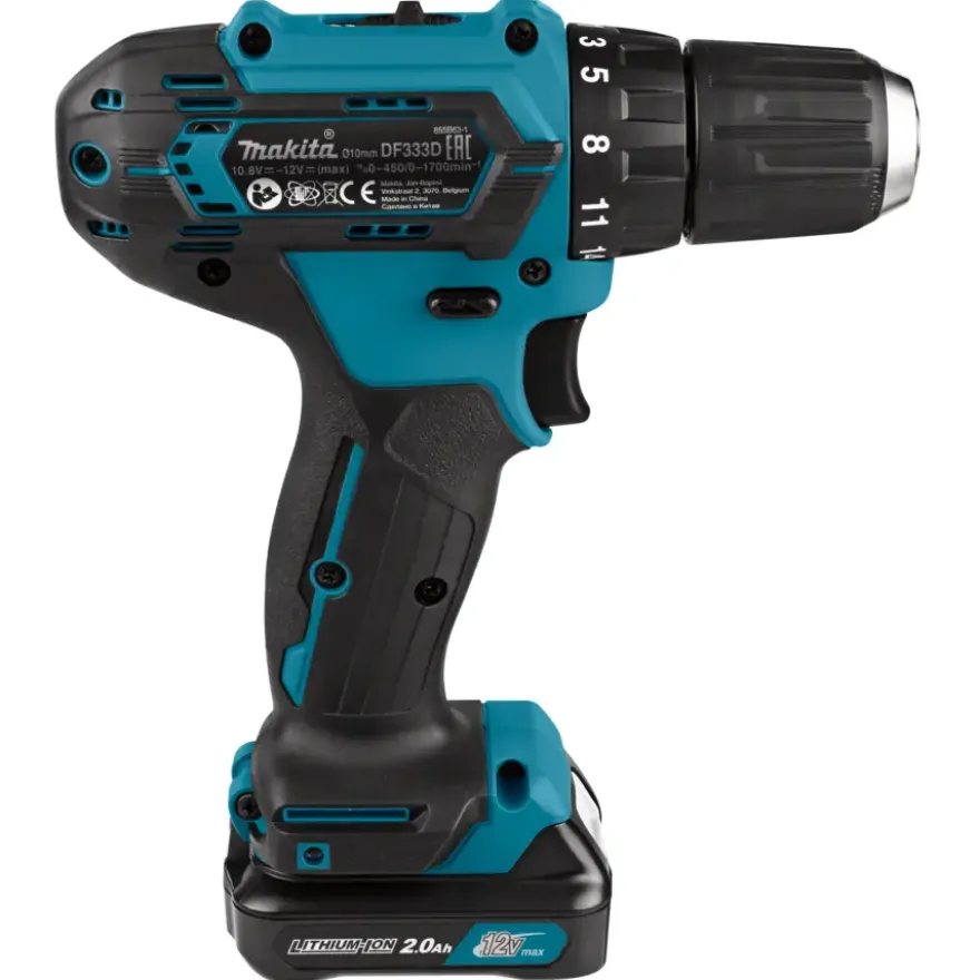 Makita accuboormachine DF333DSAJ 12 volt