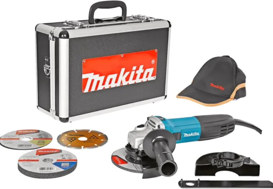 Makita haakse slijper / slijptol GA5030RSP2 125mm