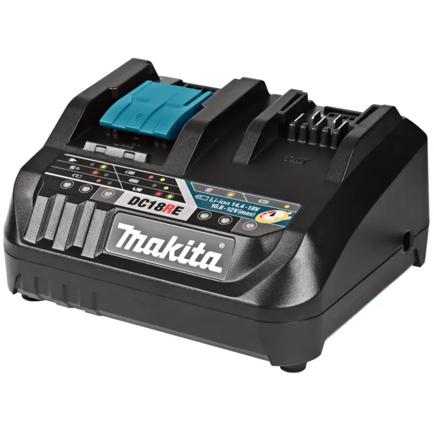 Makita LXT en CXT accu combi- oplader DC18RE