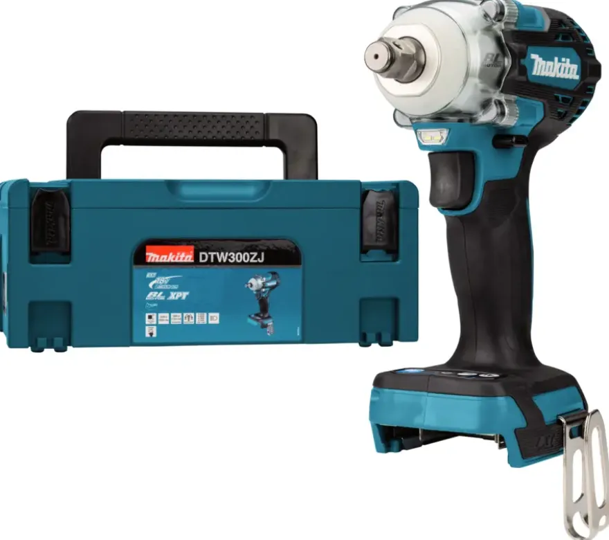 Makita 18V LXT slagmoersleutel DTW300ZJ (zonder accu)