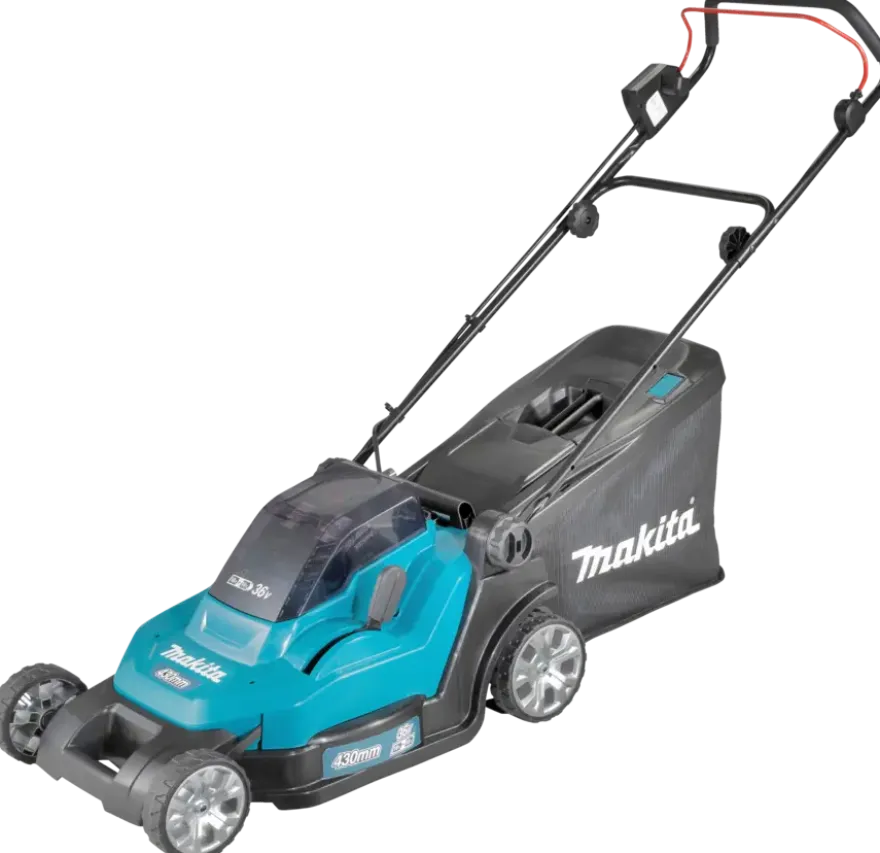 Makita 2x18V LXT grasmaaier DLM432PT2 43 cm incl. 2x 5,0Ah accu + duolader
