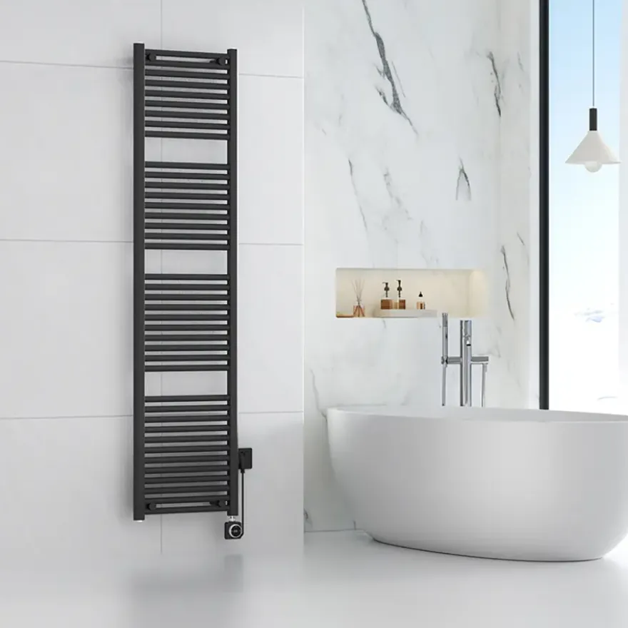 Marho Calira elektrische radiator Smart WiFi 181,7 x 45 cm mat zwart