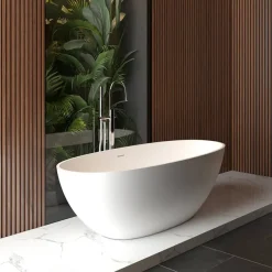 Marho Chiek vrijstaand ligbad mat wit 165 x 75 cm
