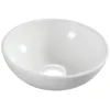 Marho Drova waskom rond 28 x 10 cm keramiek glans wit