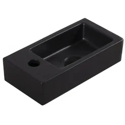 Marho fonteinset compleet links Ondine S mini mat zwart