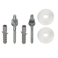 Marho fonteinset compleet links Ondine S mini wit + geborsteld messing