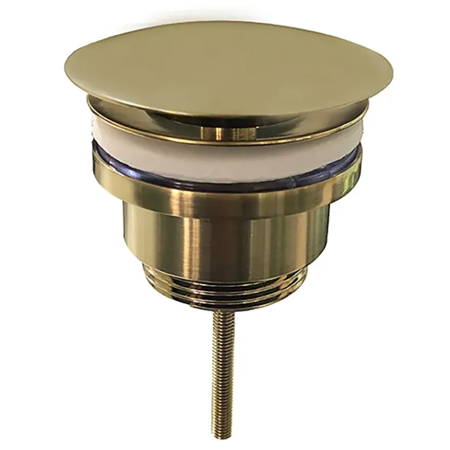 Marho fonteinset compleet links Ondine S mini zwart + geborsteld messing