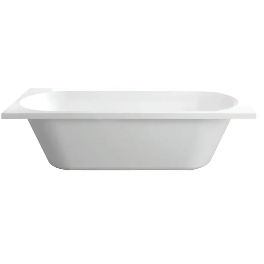 Marho Harboro inbouw duo ligbad glanzend wit 180 x 80 x 49 cm