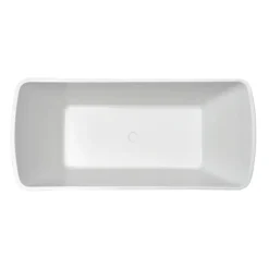 Marho Larx vrijstaand ligbad glanzend wit 170 x 78 cm