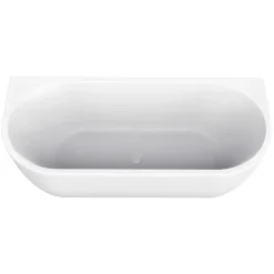 Marho Liora half vrijstaand ligbad glanzend wit 170 x 75 cm