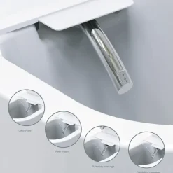 Marho Lior douche WC hangend rimless wit