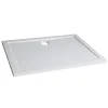 Marho Luxe douchebak rechthoek glanzend wit 120 x 90 x 4 cm
