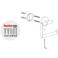 Marho Luxor toiletrolhouder brons koper