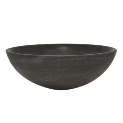 Marho Nudo waskom rond 40 x 14 cm hardsteen gezoet
