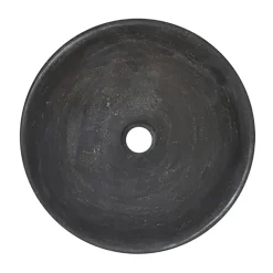 Marho Nudo waskom rond 40 x 14 cm hardsteen gezoet