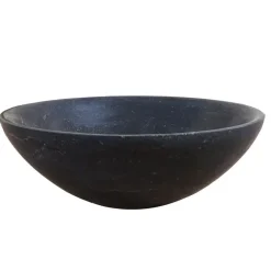 Marho Nudo waskom rond 32 x 12 cm hardsteen gezoet