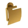Marho Toiletrolhouder Luxor met klep geborsteld messing
