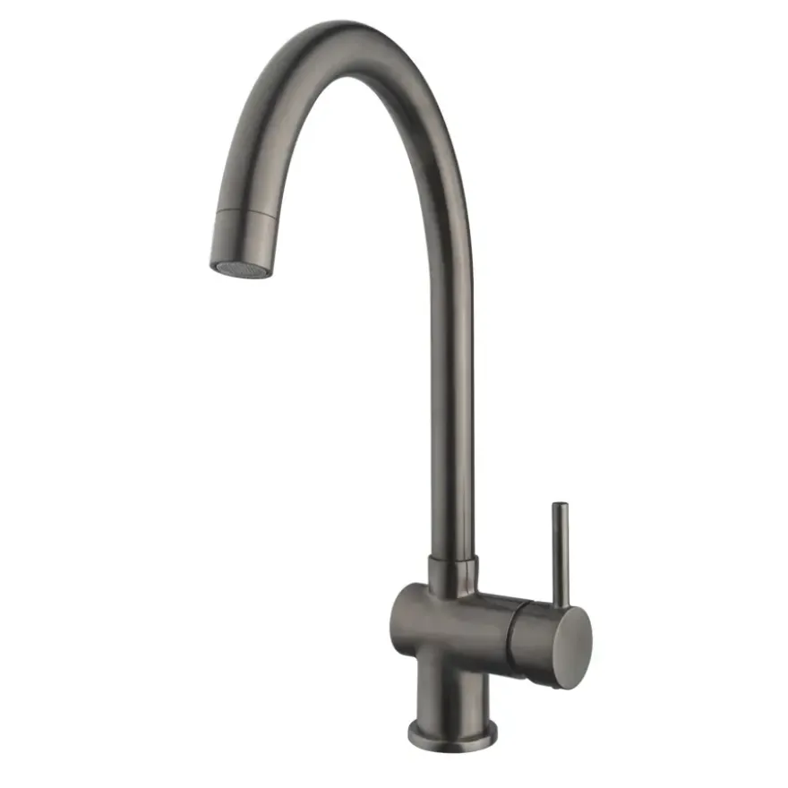 Marho Valdra keukenkraan gun metal eengreeps