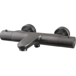 Marho Valdra thermostatische badmengkraan gun metal