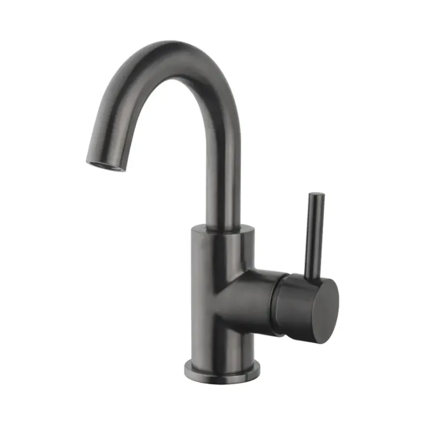Marho Valdra wastafelkraan met draaibare uitloop gunmetal