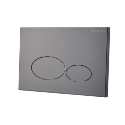Marho X32 Metal drukplaat voor inbouwreservoir gun metal