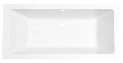 Marho Zephyra SQ inbouw duo ligbad glanzend wit 190 x 90 x 49 cm