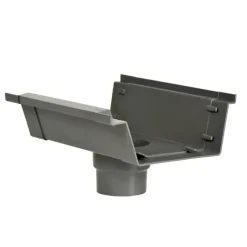 Martens bakgootuitloop grijs 125 mm
