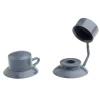 Martens Combidoppen voor Golfplaten 177/51 Grijs 25 stuks