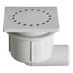 Martens Doucheplug 10 x 10 cm met 40 mm Zijuitloop
