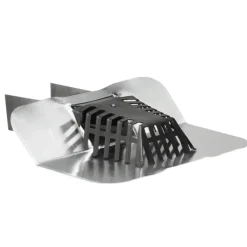 Martens Kiezelbak met Bladvanger Aluminium 80 x 100 mm