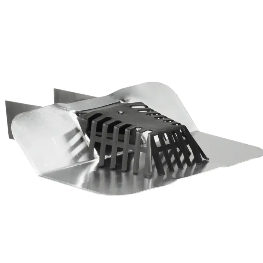 Martens Kiezelbak met Bladvanger Aluminium 80 x 100 mm