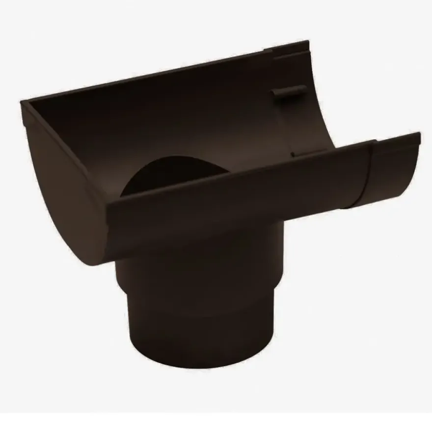 Martens mastgoot einduitloop 100 mm bruin